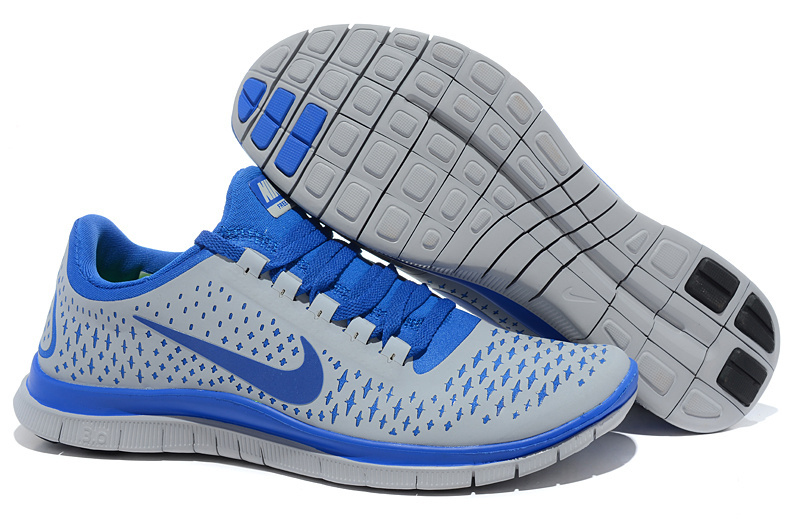 Hot Nike Free3.0 Men Shoes Lightslategray/Blue